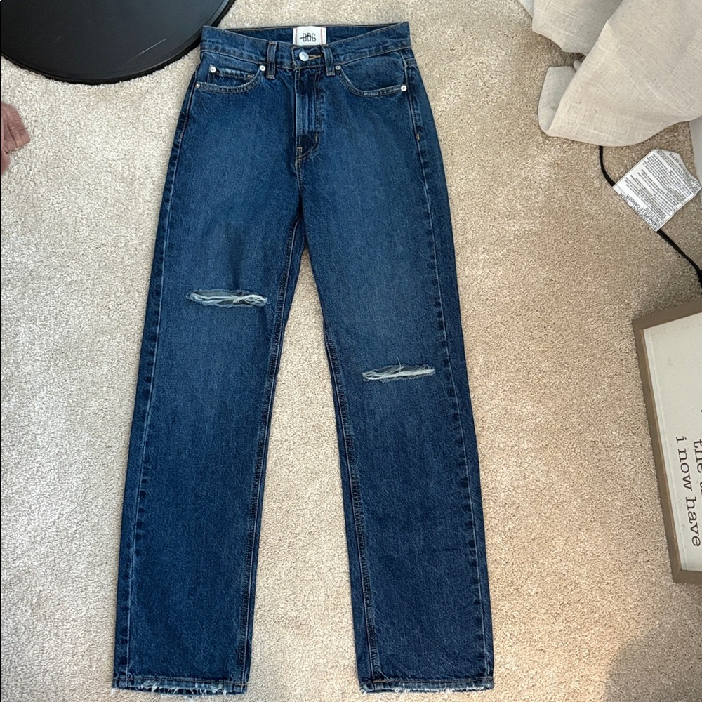 Blue Distressed Jeans